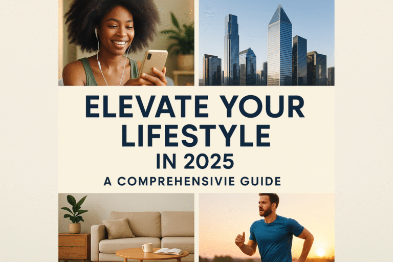 Elevate your lifestyle